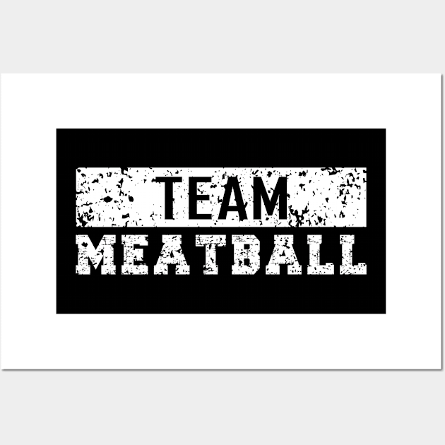 Team Meatball Wall Art by ELISLE